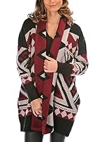 Nice&Rock Manteau Davone (BORDEAUX/NOIR)