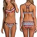 Creazy Sexy Women Bikini Set Swimwear Push-Up Bra Padded Swimsuit Beachwear (S)