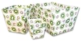 Fabric Nursery Storage Bins in Giggles Print-set of 3