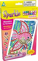 Mini Sticky Mosaics Sparkle Angelfish [Toy]