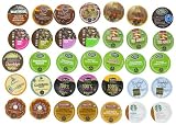 Crazy Cups Medium Roast Sampler, Single-cup coffee for Keurig K-Cup Brewers (Pack of 35)