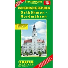 H�fer Stra�enkarten, Tschechische Republik, Ostb�hmen-Nordm�hren: Mit Kartenausschnitten rund um den Altvater. 2-sprachige Ausgabe. (CS 003)