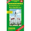 H�fer Stra�enkarten, Tschechische Republik, Ostb�hmen-Nordm�hren: Mit Kartenausschnitten rund um den Altvater. 2-sprachige Ausgabe