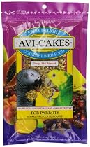 Lafeber's Fruit Delight Avi-Cakes for Parrots, 8-Ounce

