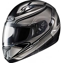 HJC Zader Men's CL-MAX II Bluetooth Full Face Motorcycle Helmet - MC-5