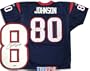 Andre Johnson Autographed/Hand Signed Houston Texans Reebok Authentic Blue Jersey