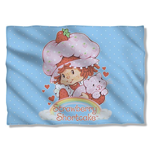 Wicked Tees Strawberry Shortcake Rainbow Pillow Case Shopswell