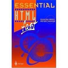 Essential HTML Fast (Essential Series)