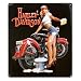 Harley-Davidson&Acirc;&reg; Babe Washing Bike Tin Sign