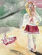 Alabama Painting - My Bama Girl