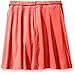 Amy Byer Girls' Big Knit Suede Circle Skirt with Belt