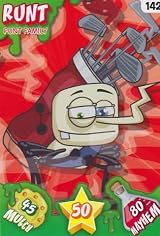 Bin Weevils Mulch Mayhem 142 RUNT (PUNT FAMILY) Individual trading Card