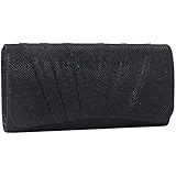 Damara Womens Perfectly Pleated Clutch Party bags