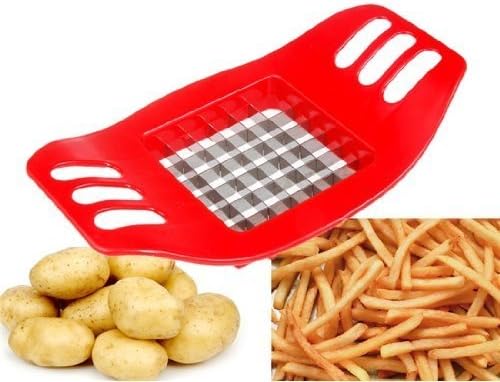 Creative Potato Chip Cutter (Red) by Samati