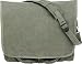 Heavyweight Classic Messenger Bag Stone washed