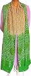 Tie Die Scarf Winter Fashion Georgette Womens Fashion Accessory India 34 x 100 inches (nsrf03)
