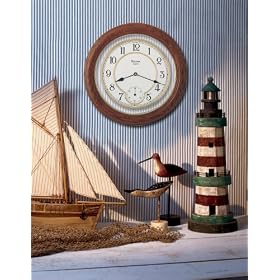 Bulova WILLIAM Clock with solid oak case