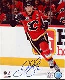 Jarome Iginla Calgary Flames Autographed/Hand Signed 8X10 30Th Anniversary Photo