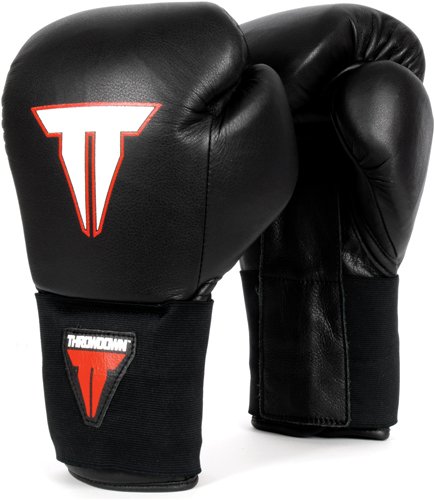 THROWDOWN ULTIMATE TRAINING GLOVES ELASTIC BLACK