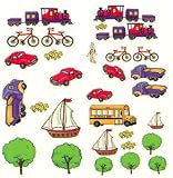 Let's Go Wall Sticker Set