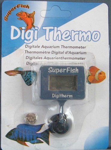 Superfish Waterproof Digital Aquarium Thermometer Fish Tank