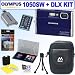 Olympus Stylus 1050SW 10.1MP Digital Camera (Blue) + Deluxe Accessory Kit