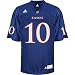 Kansas Jayhawks Royal Adidas Infant #10 Football Jersey12 Months