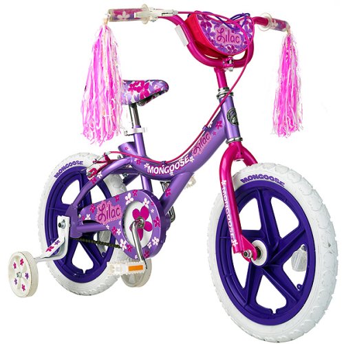 Buy Girls’ 16 Mongoose Lilac Bike - Purple by Pacific Cycle