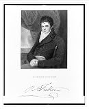 Historic Print (M): Robert Fulton / painted by B. West, P.R.A. ; engd. by G. Parker.