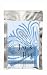 Baby Keepsake: Blue Tall Flower Design Personalized French Vanilla Hot Cappuccino Mix (Set of 24)