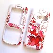 LG Rumor 2 II LX265 (NOT Rumor 1) / VN250 Cosmos Snap-on Protector Hard Case Image Cover "Red Hearts" Design