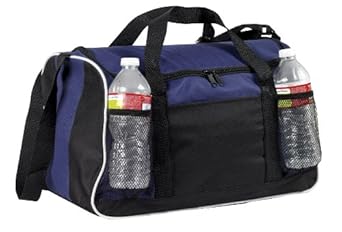 Sports Gym Duffel Bag Large Zipper Opening Navy