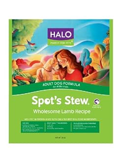Halo Spot's Stew® Adult Dog, Lamb Recipe, 28-Pounds Halo Spot's Stew® Adult Dog, Lamb Recipe, 28-Pounds