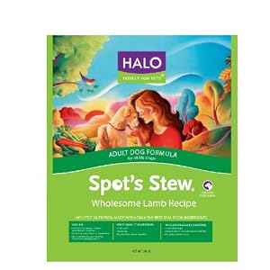 Halo Spot\’s Stew® Adult Dog, Lamb Recipe, 28-Pounds