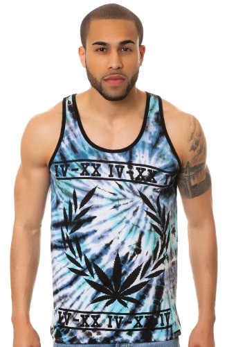 LATHC Men's Weed Crest Tank Extra Large Multi