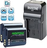 Baxxtar RAZER 600 Ladeger&auml;t 5 in 1 + 2x Patona Premium Akku f&uuml;r Nikon EN-EL23 (echte 1700mAh!!) -- F&uuml;r Nikon Coolpix P900 P600 P610 S810C -- NEUHEIT mit Micro-USB Eingang und USB-Ausgang, zum gleichzeitigen Laden eines Drittger&auml;tes (Kamera, iPhone, Tablet, Smartphone..usw.) !!