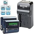 Baxxtar RAZER 600 Ladegerät 5 in 1 + 2x Patona Premium Akku für Nikon EN-EL23 (echte 1700mAh!!) -- Für Nikon Coolpix P900 P600 P610 S810C -- NEUHEIT mit Micro-USB Eingang und USB-Ausgang, zum gleichzeitigen Laden eines Drittgerätes (Kamera, iPhone, Tablet, Smartphone..usw.) !!