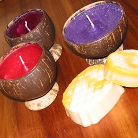 Coconut Bowl Candles