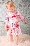 Gorgeous Vintage Rose Collection Dress and Onesie In One