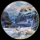 Running with the Wind Collector's Plate by Julie Kramer Cole; W.S. George Touching the Spirit Collection