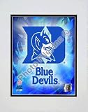 Duke University Blue Devils 2008 Logo Photo Double Matted 8O x 10O Photograph (Unframed)