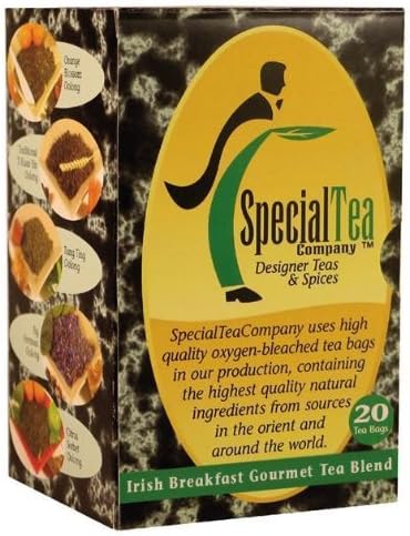 Irish Breakfast Organic Gourmet Black x 60 Tea Bags + Free Samples