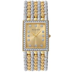 Wittnauer Men's 12A02 Gold Tone Bracelet Watch