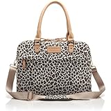 KAYOND 13.3-15.6-Inch Laptop one-shoulder bag (15-15.6 Inches, Leopard's Spots Style)