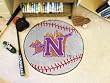Northwestern State Demons 29" Round Baseball Floor Mat (Rug)
