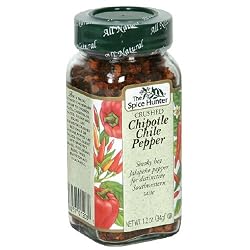 The Spice Hunter Crushed Chile Pepper Chipotle, 1.2-Ounce Jar (Pack of 3)