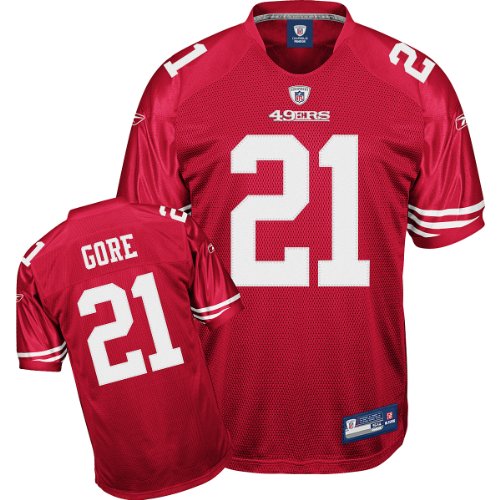 Reebok San Francisco 49ers Frank Gore Authentic Jersey Size 54