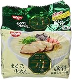 Nissin - Raoh, Japanese Instant Ramen Noodles, Pork Bone Soup, 14.8oz (for 5 Servings)[Japan Import]