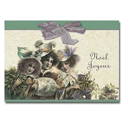 Noel Joyeux - 5" x 7" Pop Up Christmas Greeting Card