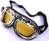 MOTO RAPIDE LOW LIGHT - NIGHT - SPITFIRE CLASSIC AVIATOR MOTORCYCLE GOGGLES